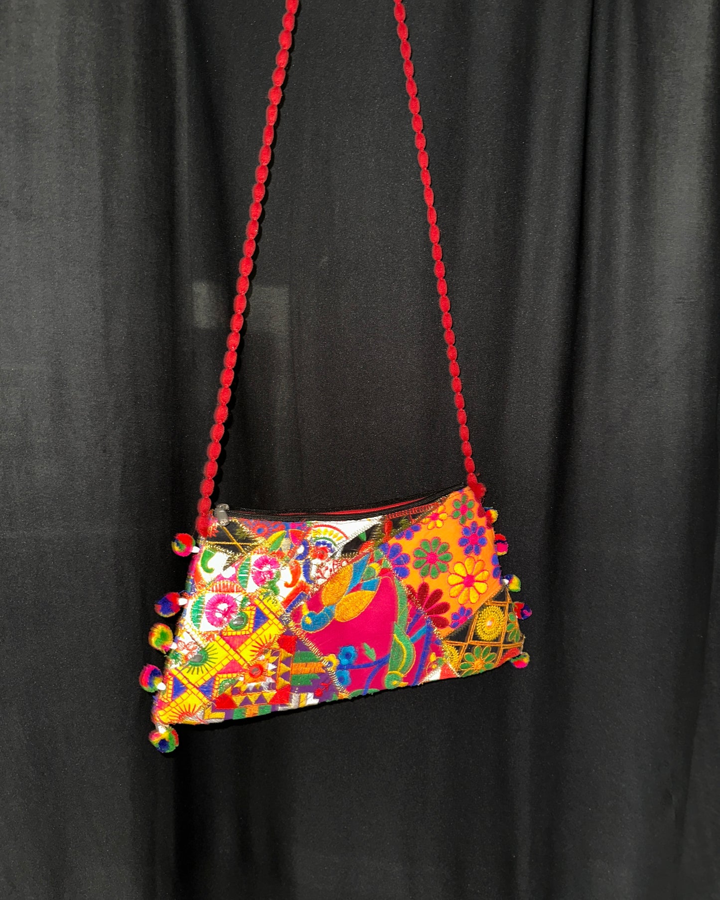 Multicolor banjaran embroidered bag
