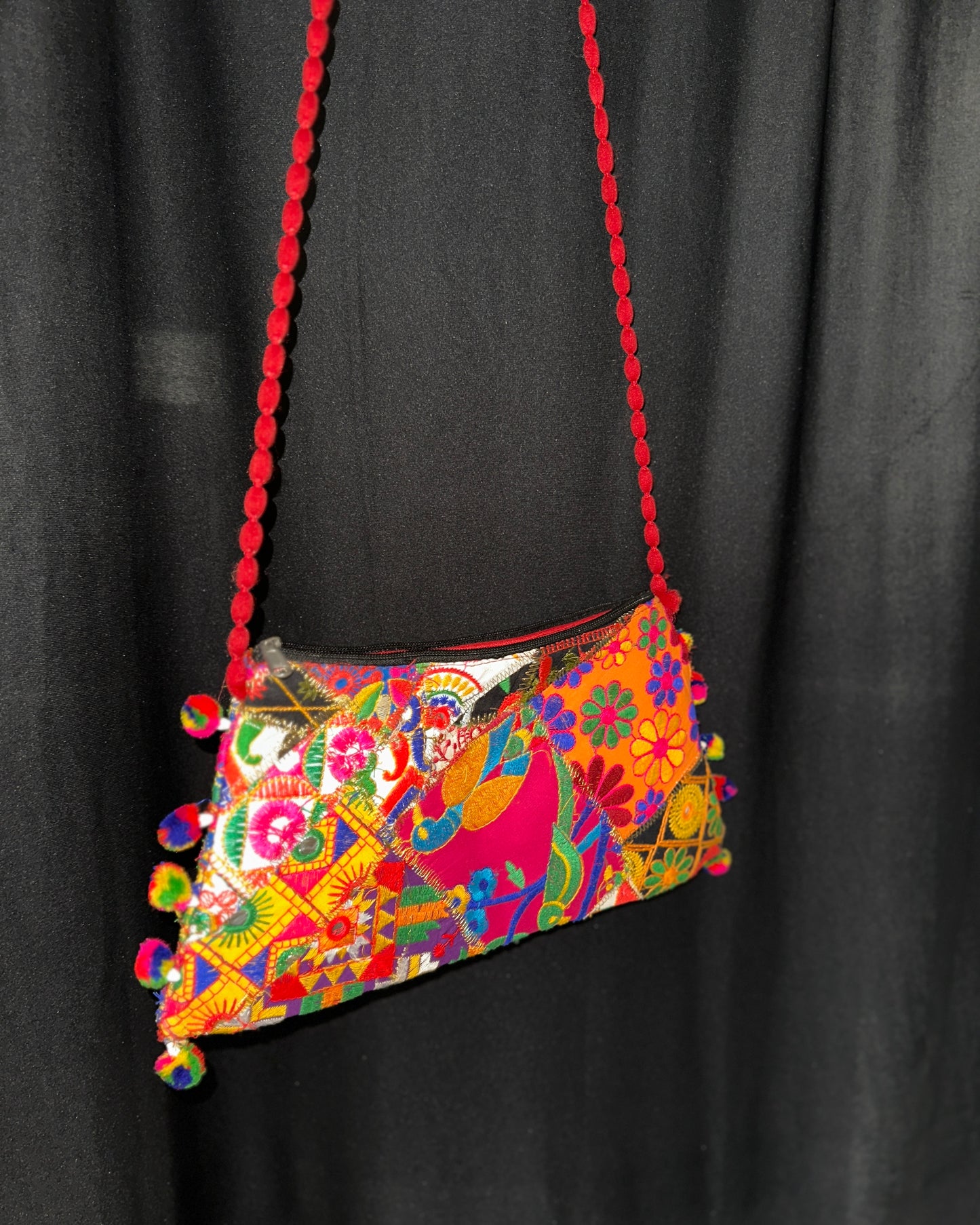 Multicolor banjaran embroidered bag