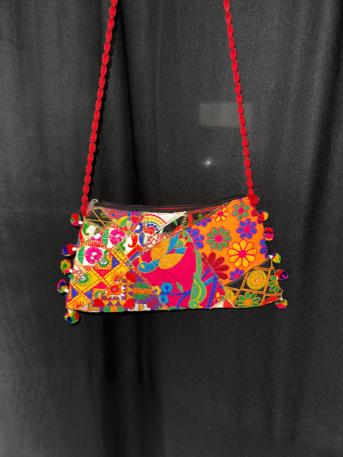 Multicolor banjaran embroidered bag