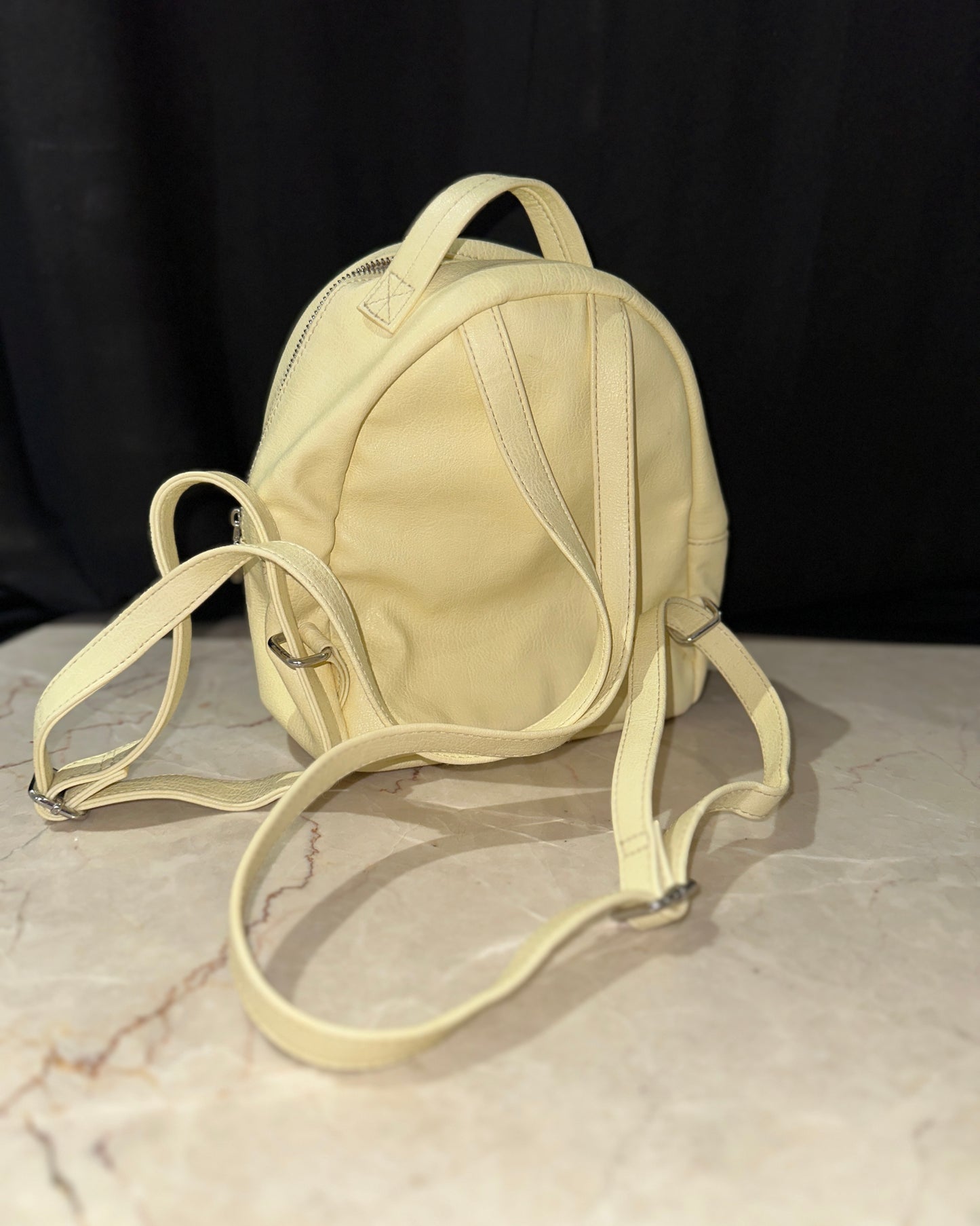 Light yellow small backpack