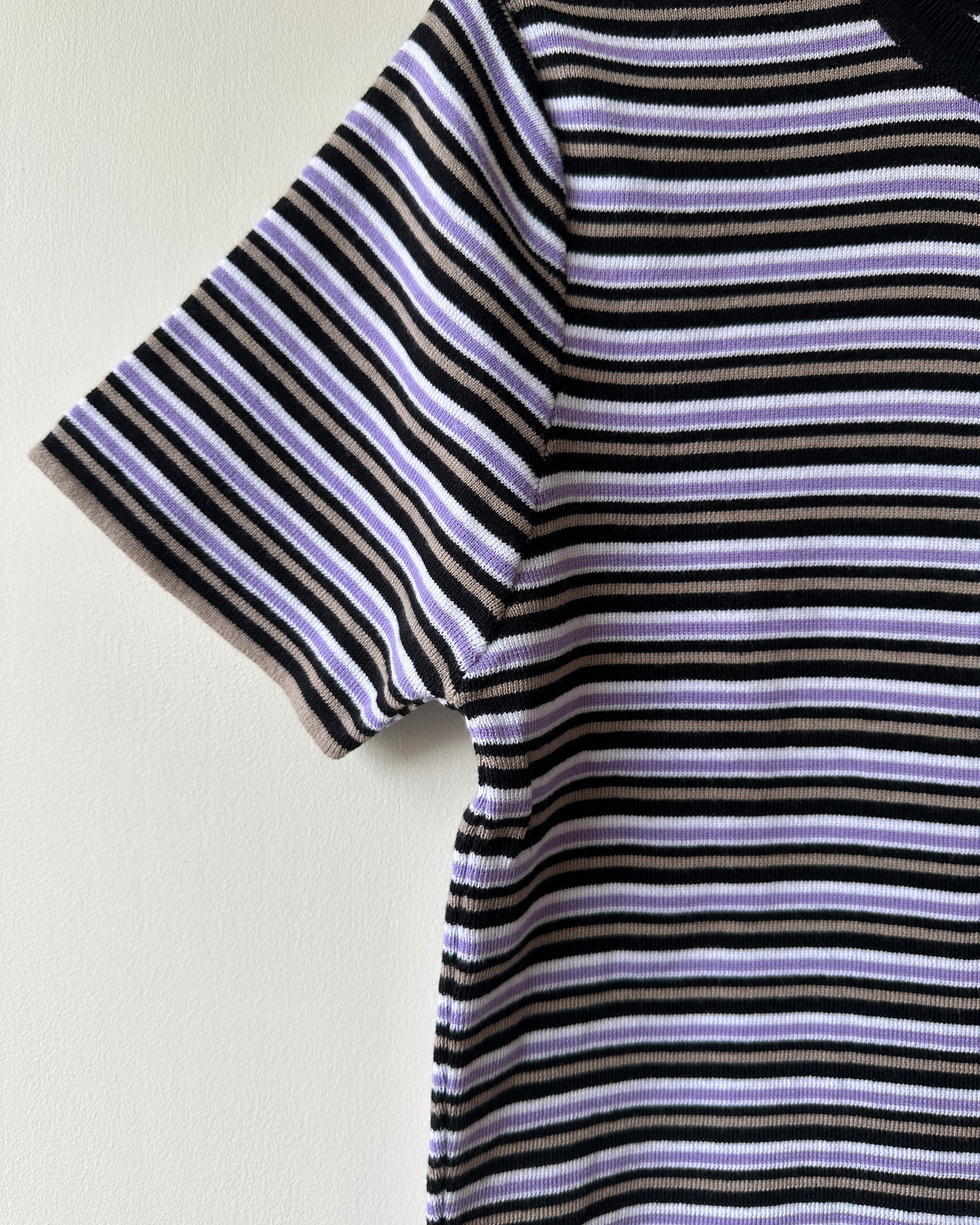 Striped crop top