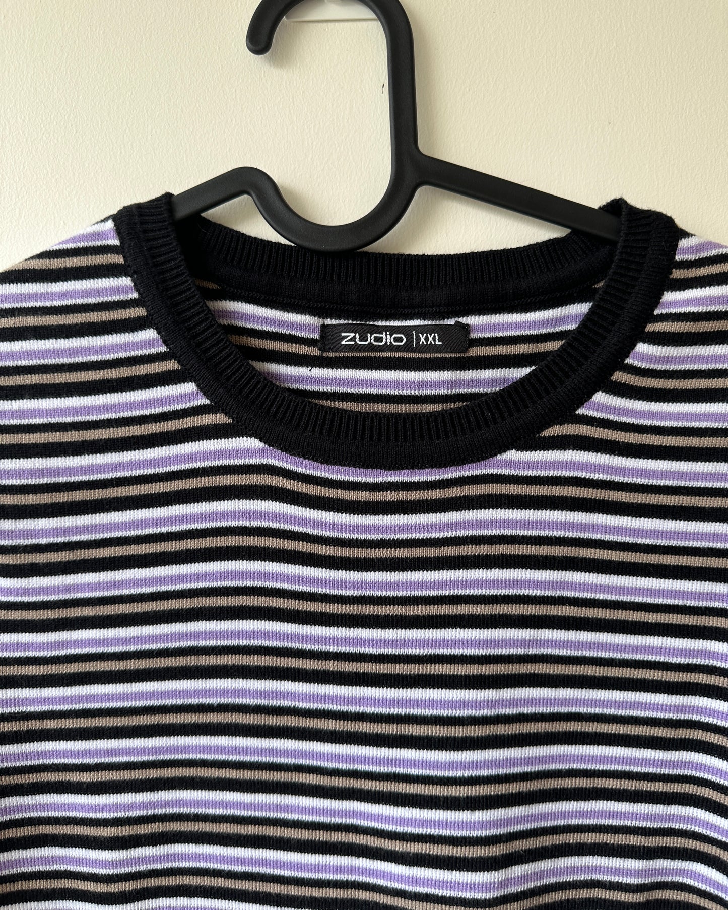 Striped crop top