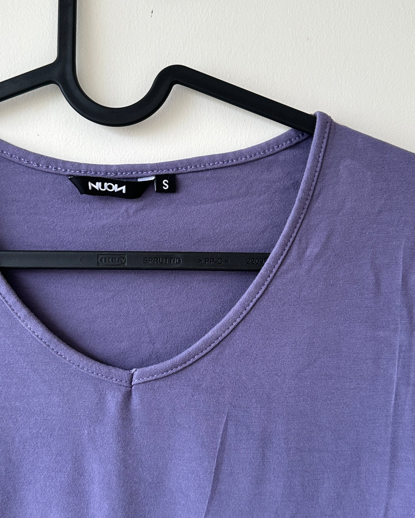 Purple crop top