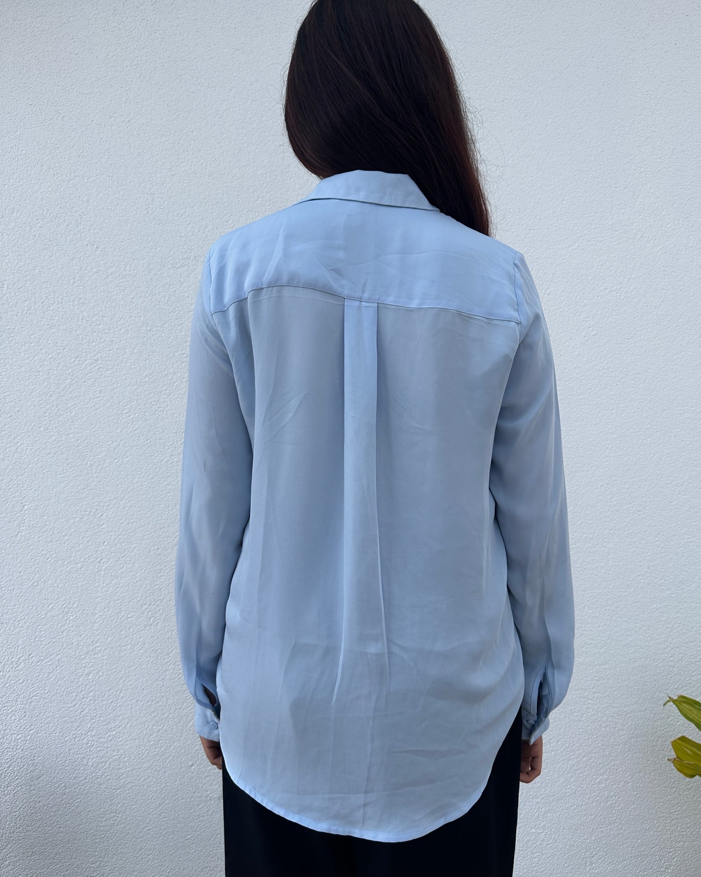 Light blue full sleeve shirt