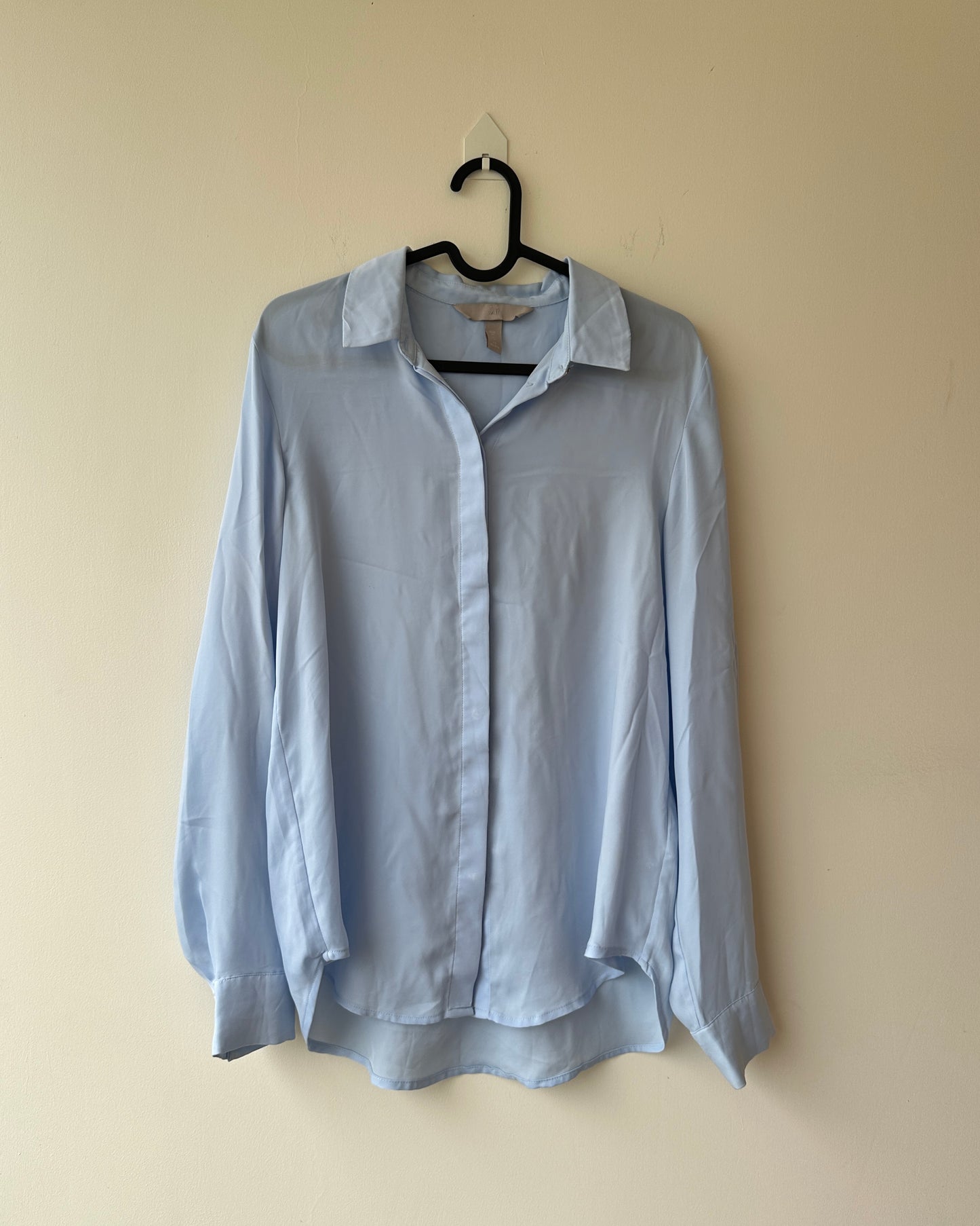 Light blue full sleeve shirt