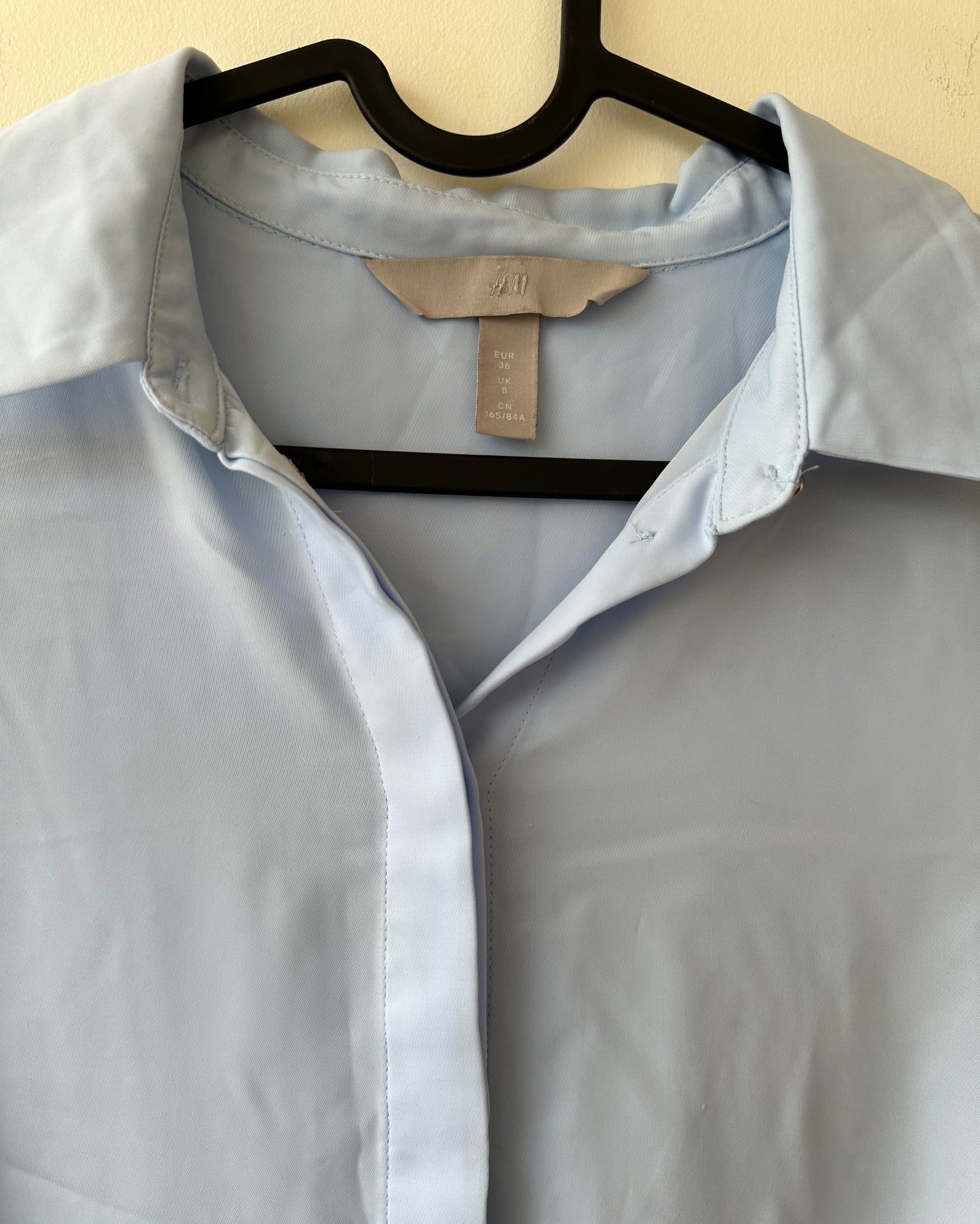 Light blue full sleeve shirt
