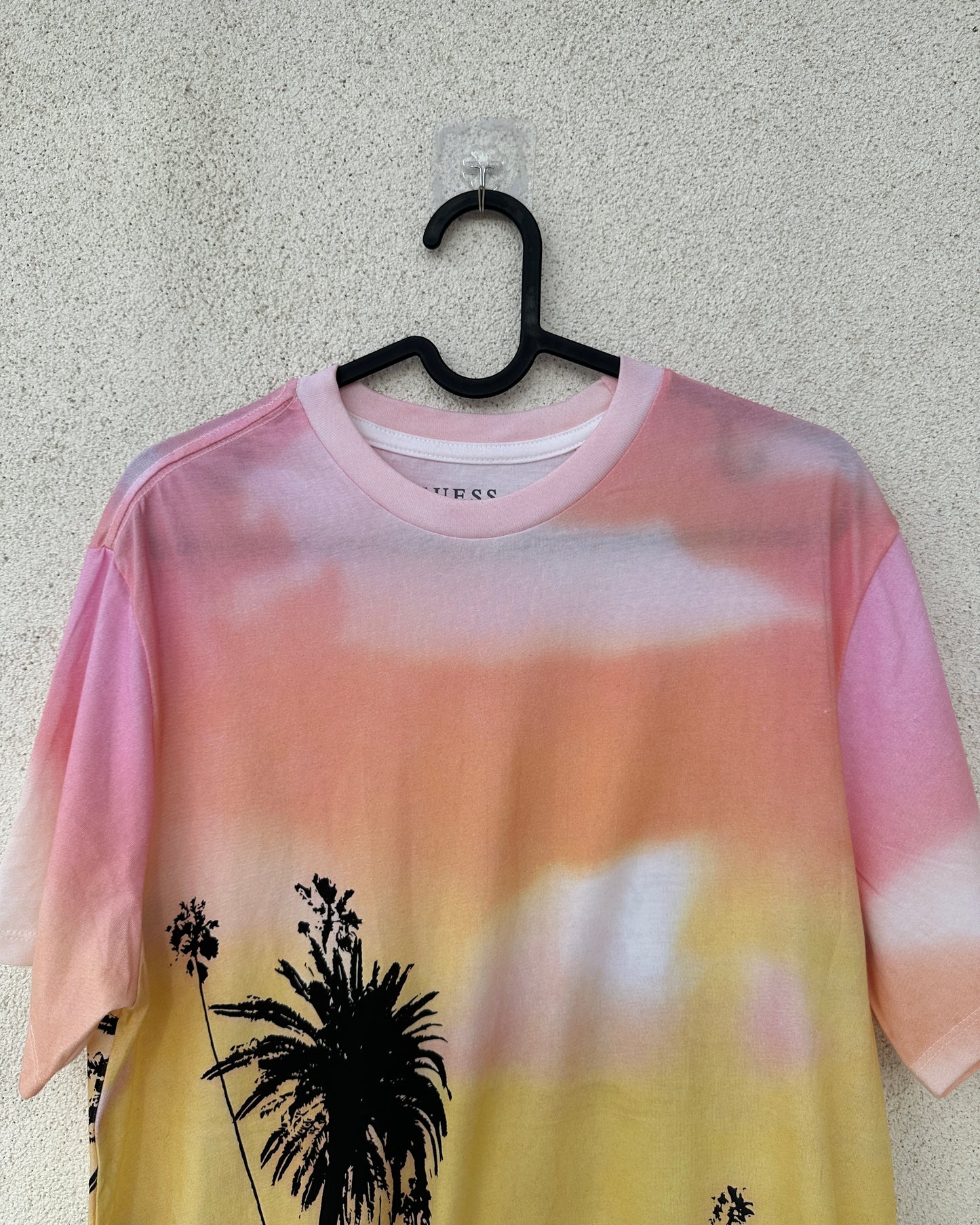 Pink and yellow sunset T-shirt