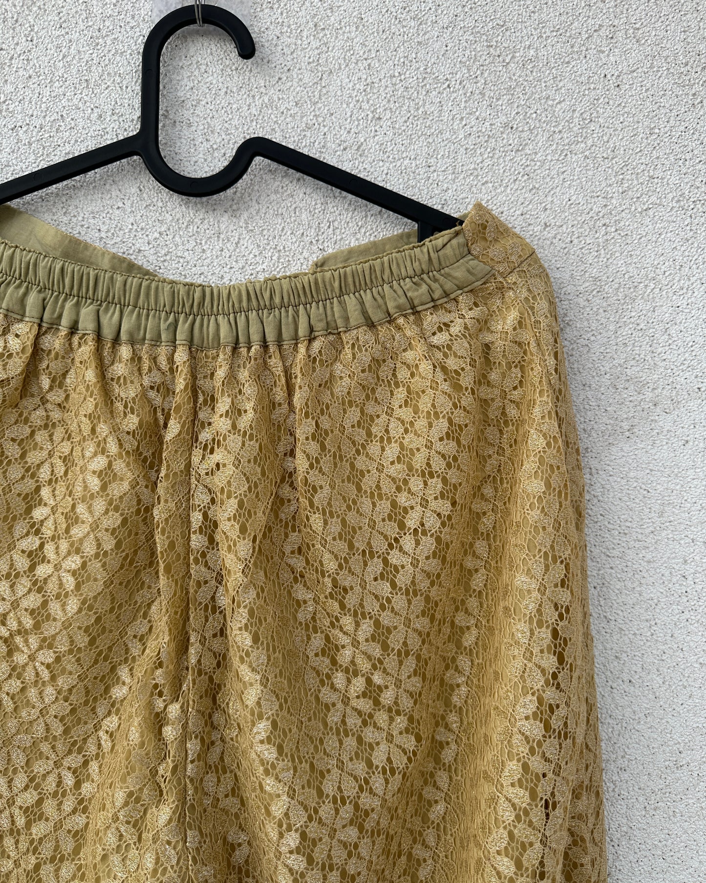Gold net pants