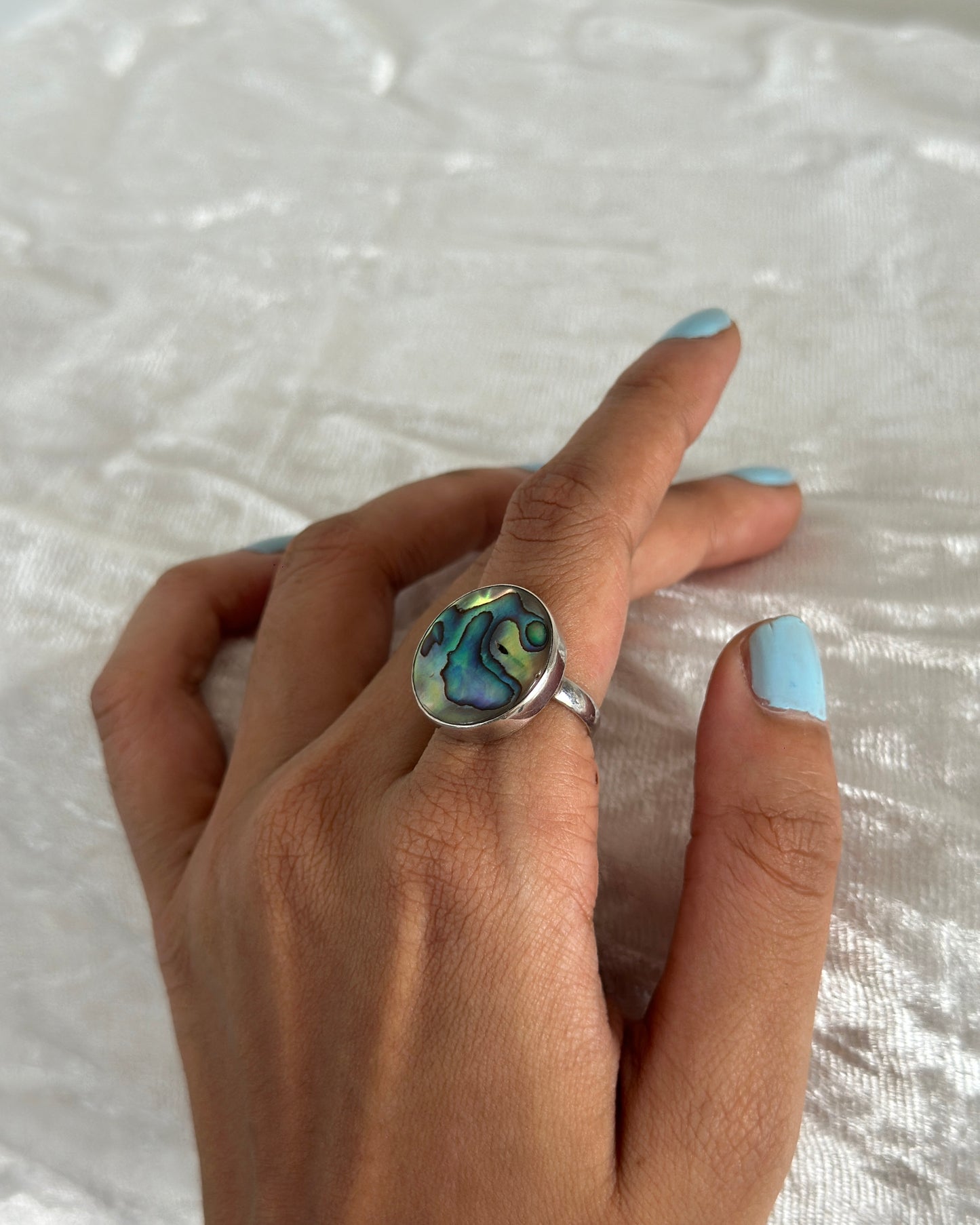 Mother of pearl ring