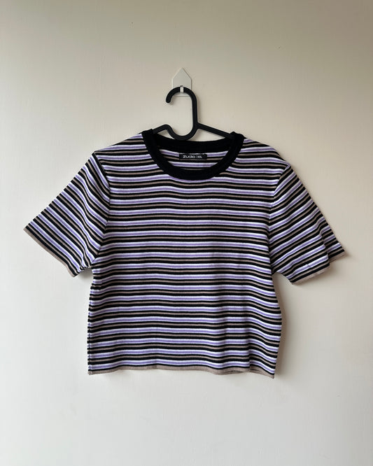 Striped crop top