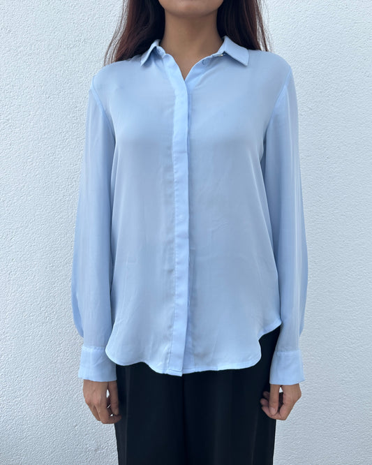 Light blue full sleeve shirt