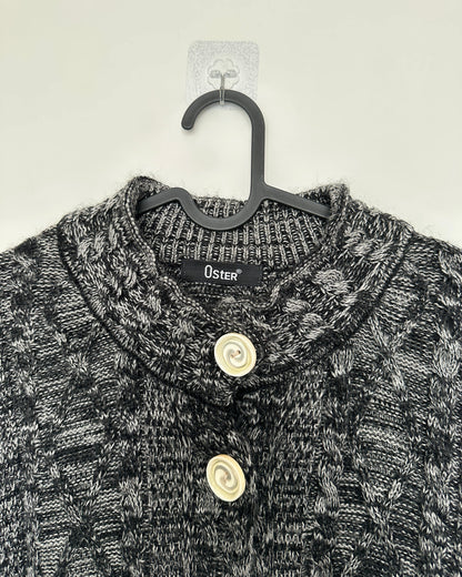 Black and beige sweater