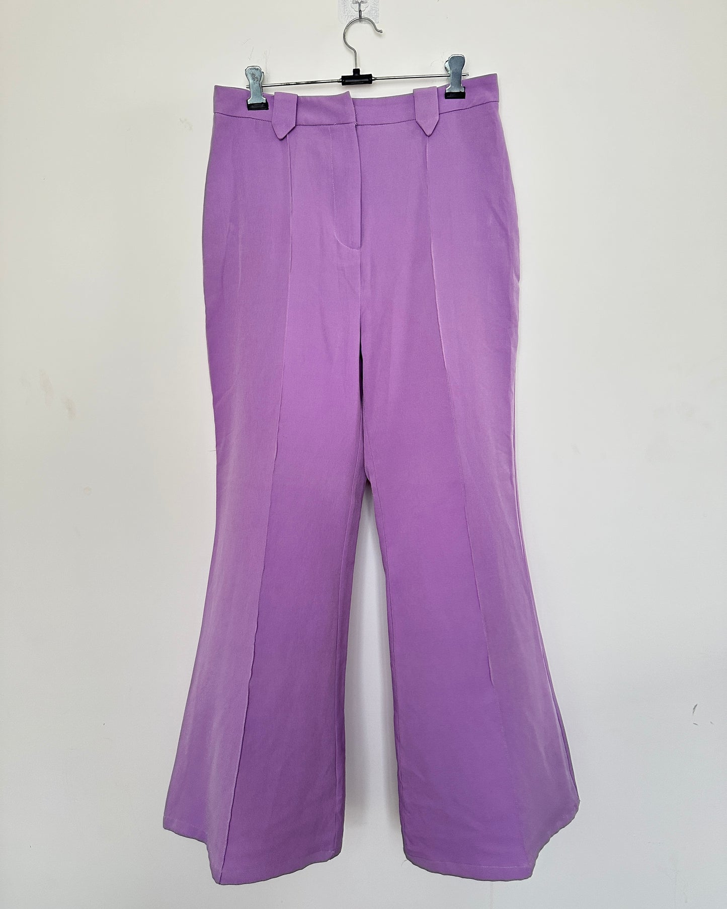 Lavender bell bottom pants