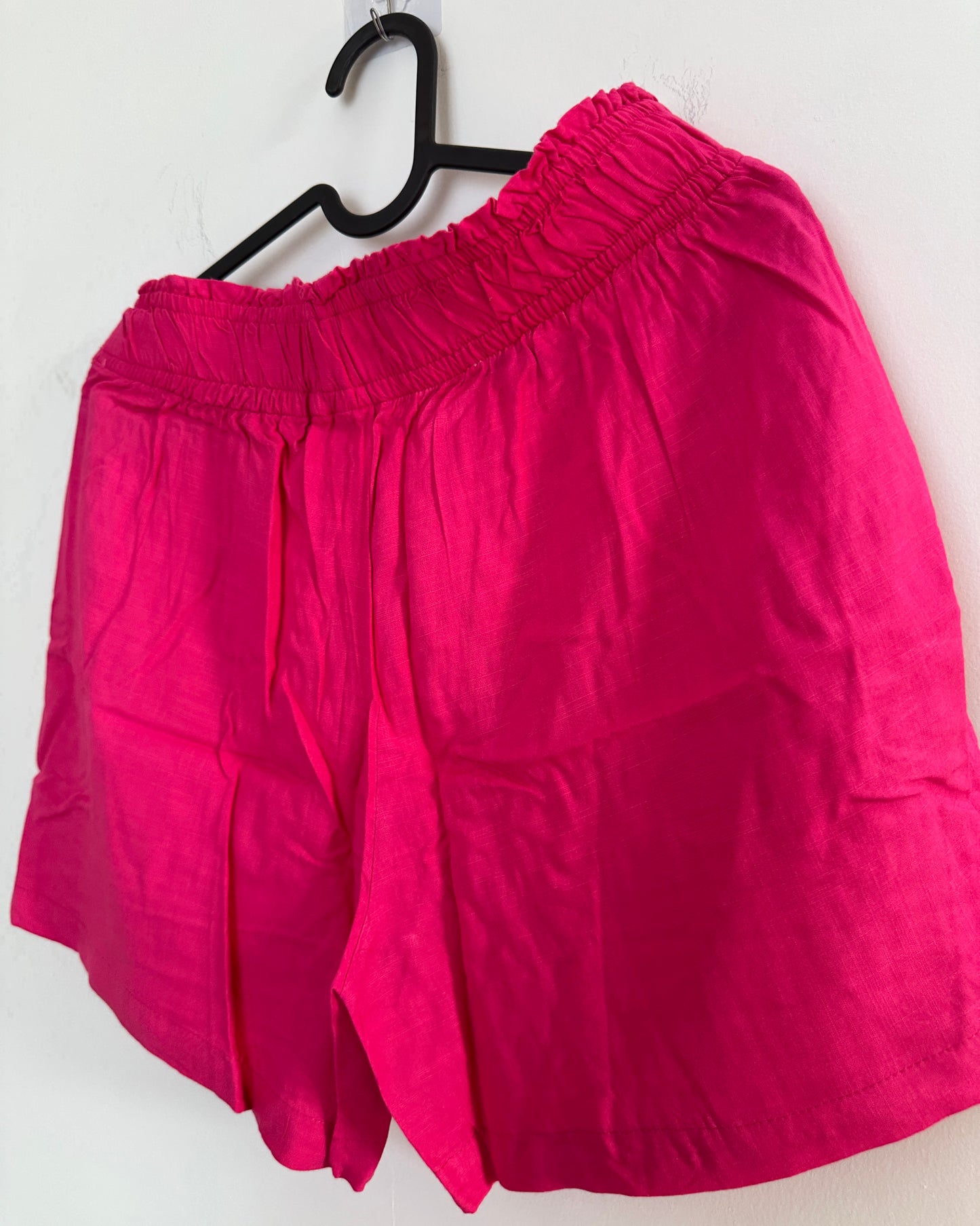 Pink cotton shorts