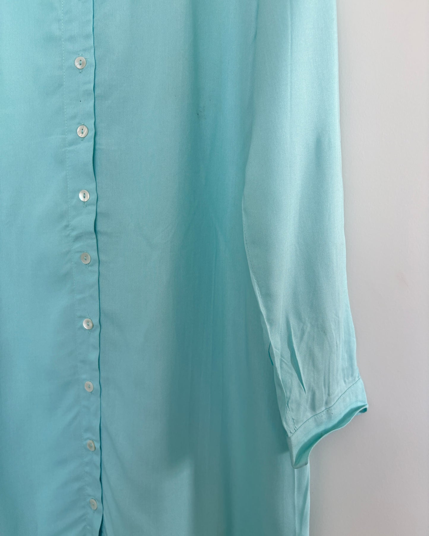 Light blue full sleeve kurta