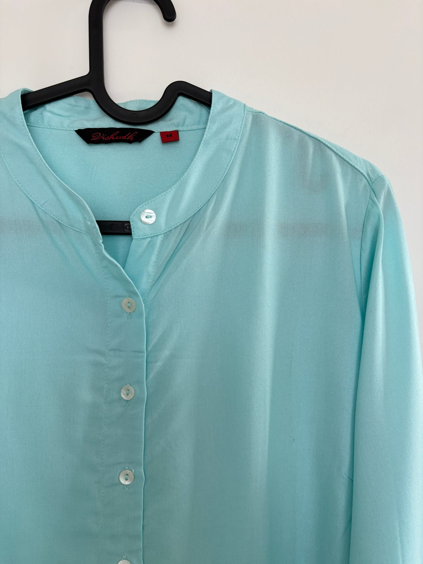 Light blue full sleeve kurta