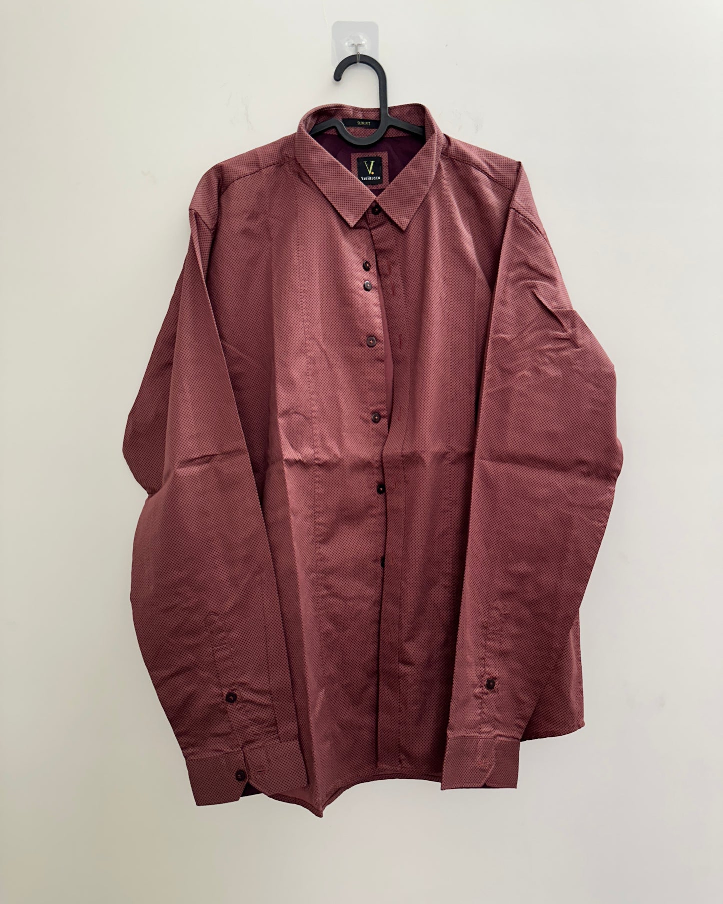 Brown full sleeve men's formal shirt
