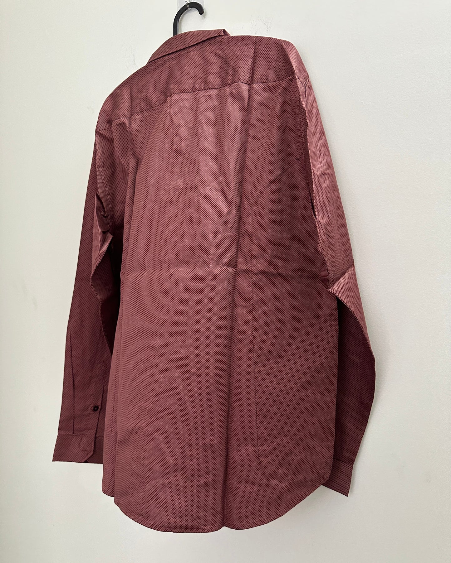 Brown full sleeve men's formal shirt