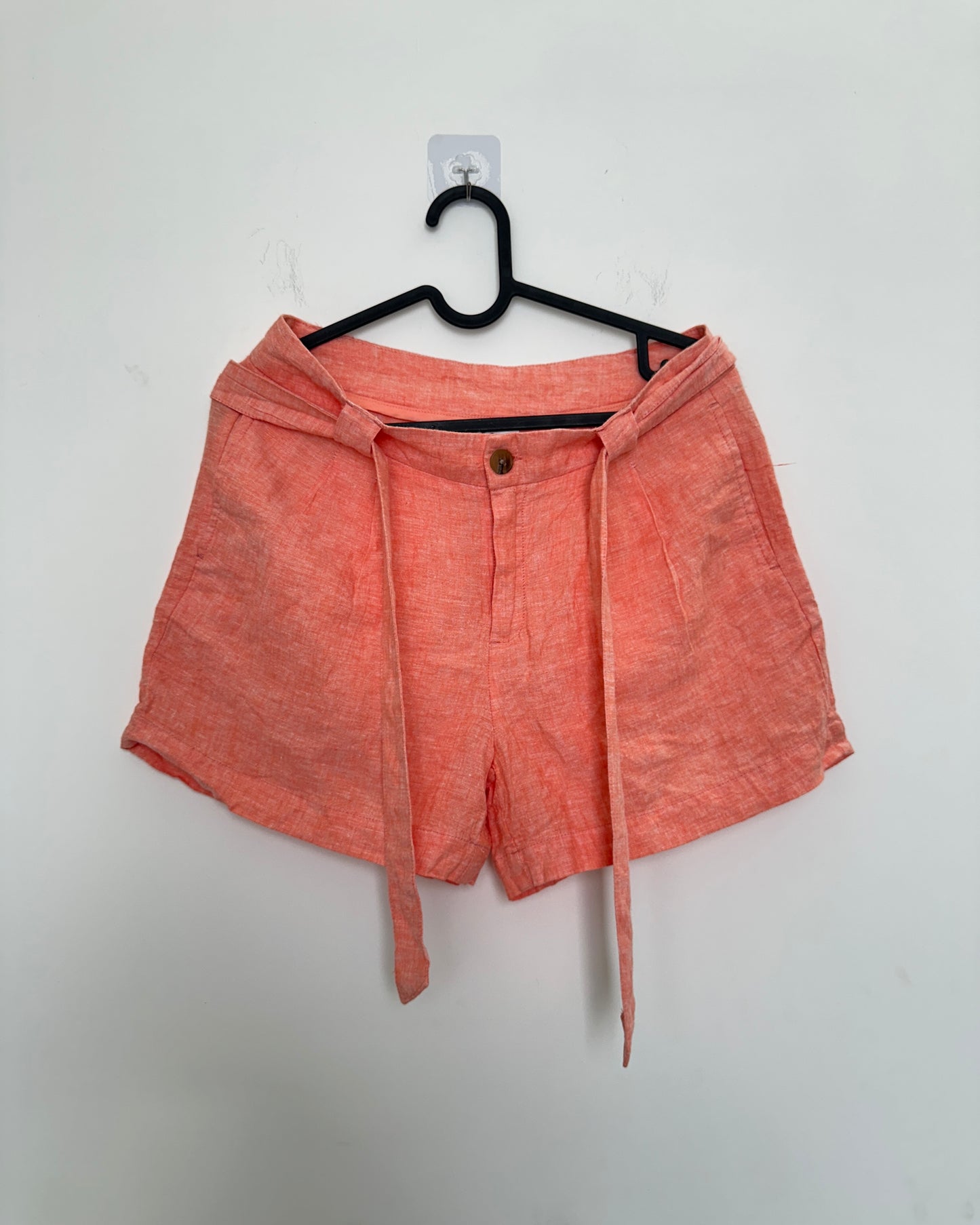 Peach orange shorts