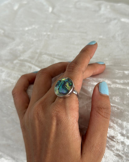 Mother of pearl ring